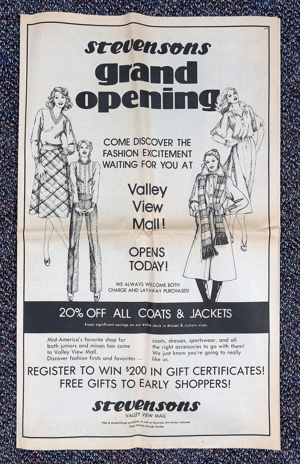 Valley View Mall: Stevensons